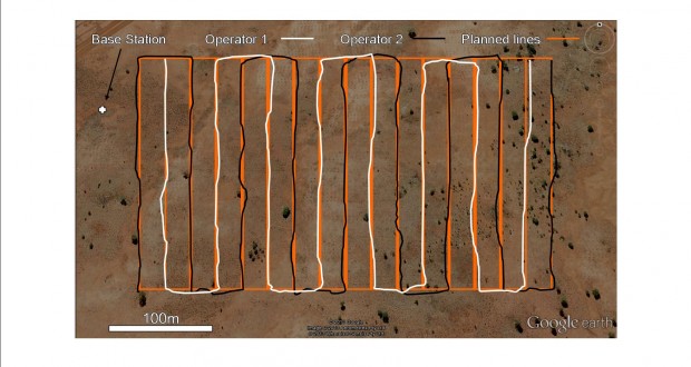 simple ground magnetic survey