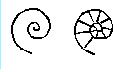 Spiral shapes