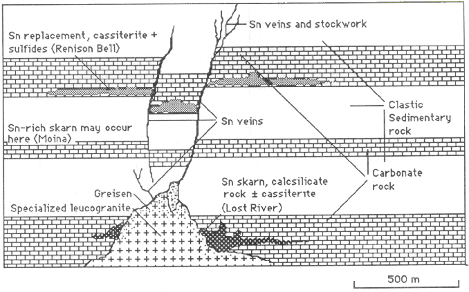 tin veins