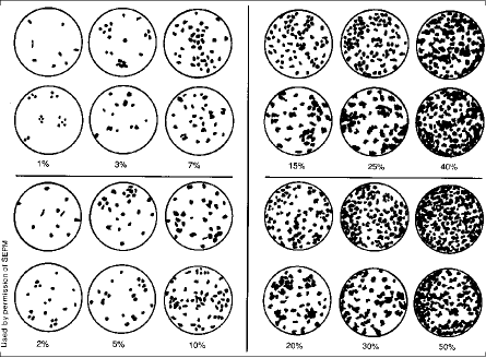 percent abundance chart