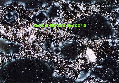 scoria with vesicles