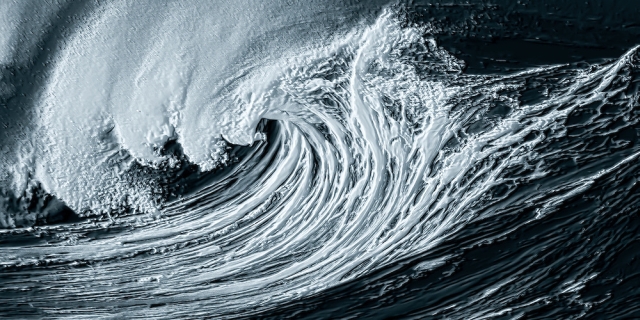 ocean waves pattern