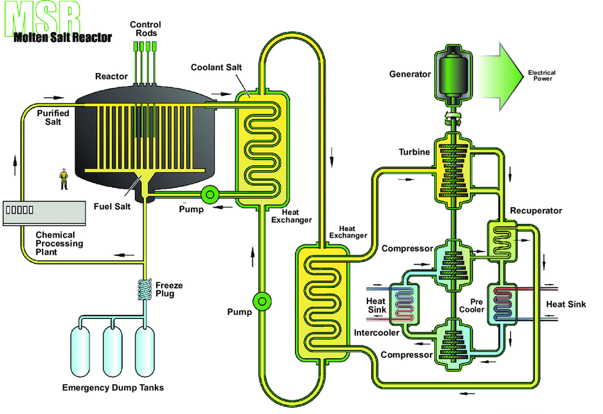 Salt Cooled Reactor